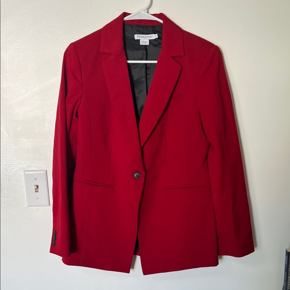 Pendleton Women's Classic Red Blazer